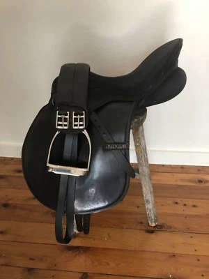 All Purpose Maxam 17inch Saddle Fully Mounted Horses Ponies All Purpose Maxam 17inch Saddle Fully Mounted
