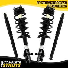 2007-2015 Mazda CX-9 Front Quick Complete Strut Assemblies & Rear Shocks Bundle