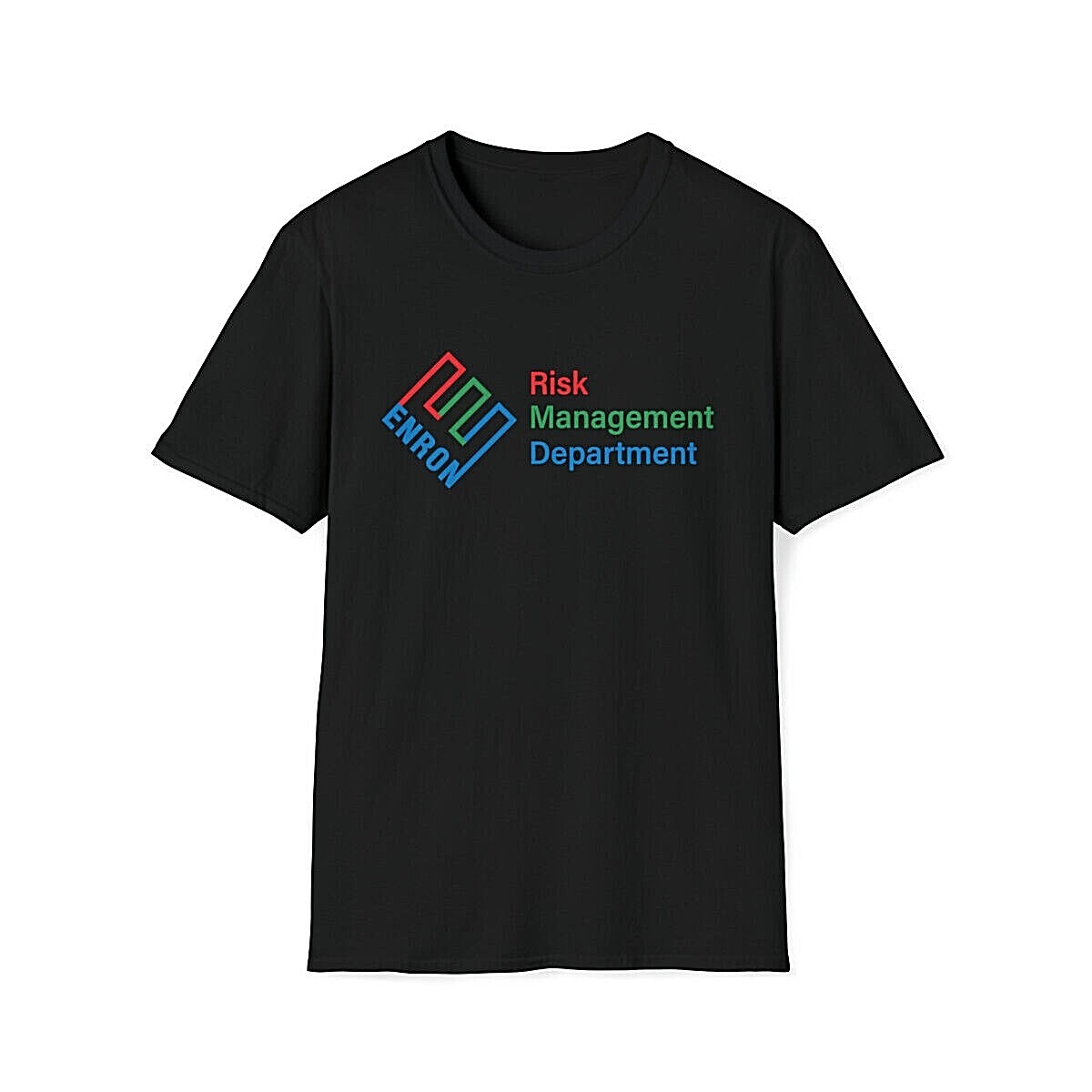 Parody Enron Risk Management Department T-Shirt, Finance Meme Tee, Wall  Street