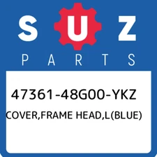 47361-48G00-YKZ Suzuki Cover,frame head,l(blue) 4736148G00YKZ, New Genuine OEM P