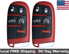 Lot 2x New Replacement PROXIMITY Keyless Entry Remote Key Fob for Dodge Chrysler