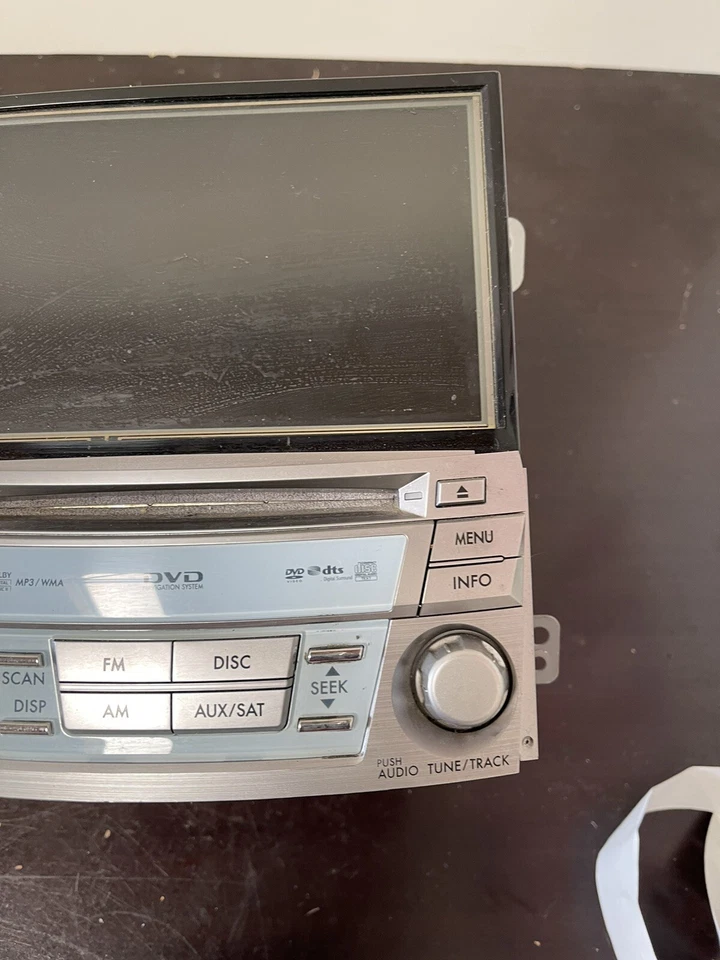 ✅2010 2011 2012 Subaru Legacy OUTBACK NAVIGATION Radio Cd Player - Image 4 of 4