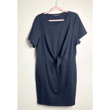 Justfab Blue Tie Dress Women's Size 1X
