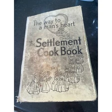 Vintage Wisconsin: Settlement Cook Book Company 1944 Hardcover Mrs. Simon Kander