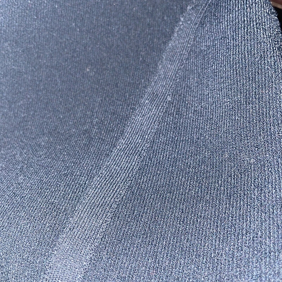 Falda Angelo Marani Bodycon Vendaje IT Talla 42 EE. UU. Talla 6 Costuras Mezcla Elástica Negra Foto 4 de 4