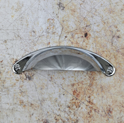 Griffe poliertes Nickel 6 Ersatzknöpfe, Upcycle Möbel mit neuestem Look