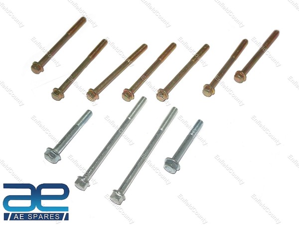FüR Royal Enfield Klassisch Kugel 350 500 Uce Magnet Abdeckung Schrauben Set ECS-image