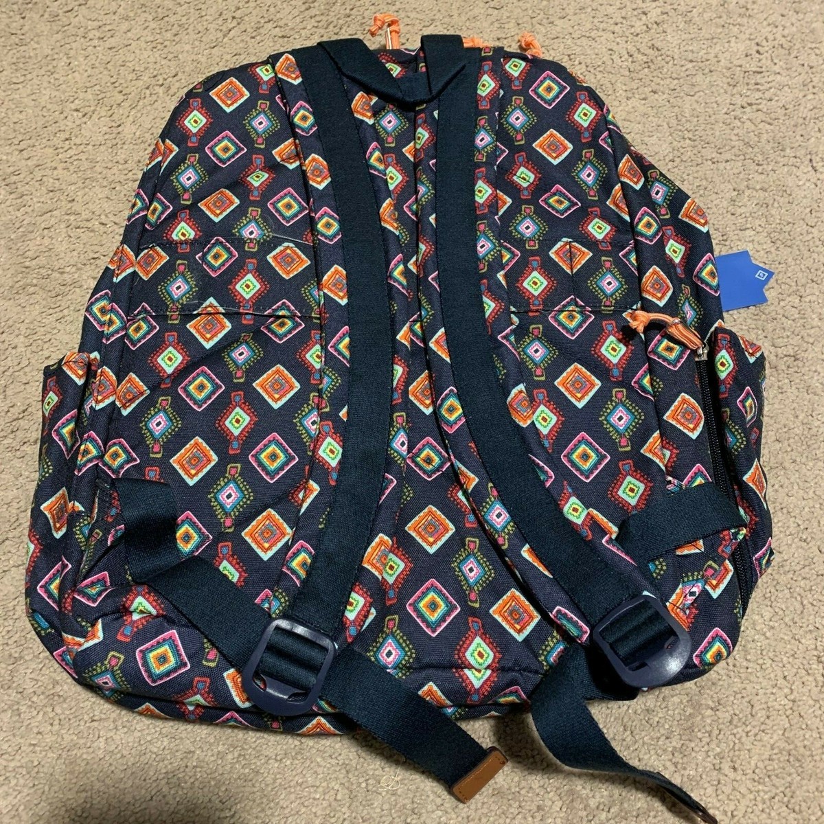 Vera Bradley Grand Backpack in Mini Medallions | eBay