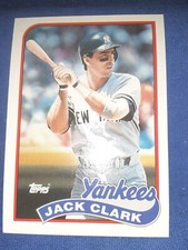 1989 Topps - Jack Clark #410