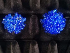 HandCrocheted Stretch Beaded Cocktail Statement Rings for Make-A-Wish Cause 