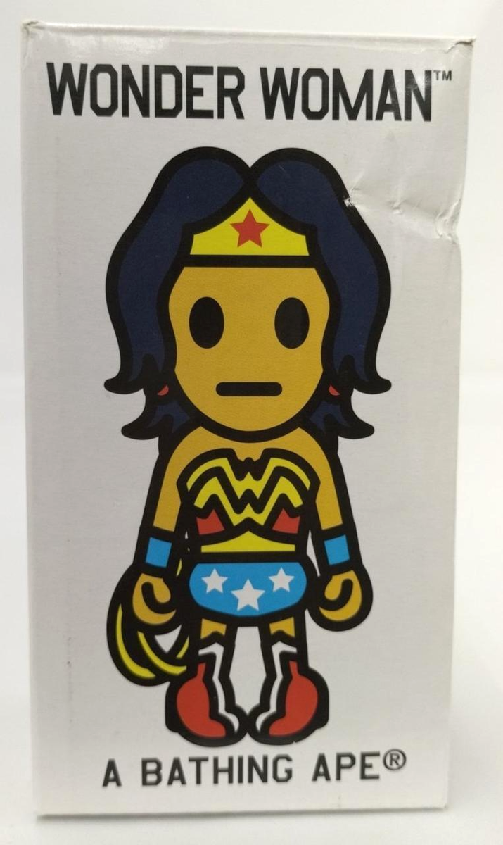 A Bathing Ape Bape x DC Comics Wonder Woman Figure Vintage w/Box