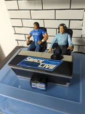 WWE SMACKDOWN LIVE MAIN EVENT RING ANNOUNCER TABLE. JIM ROSS - FUNAKI