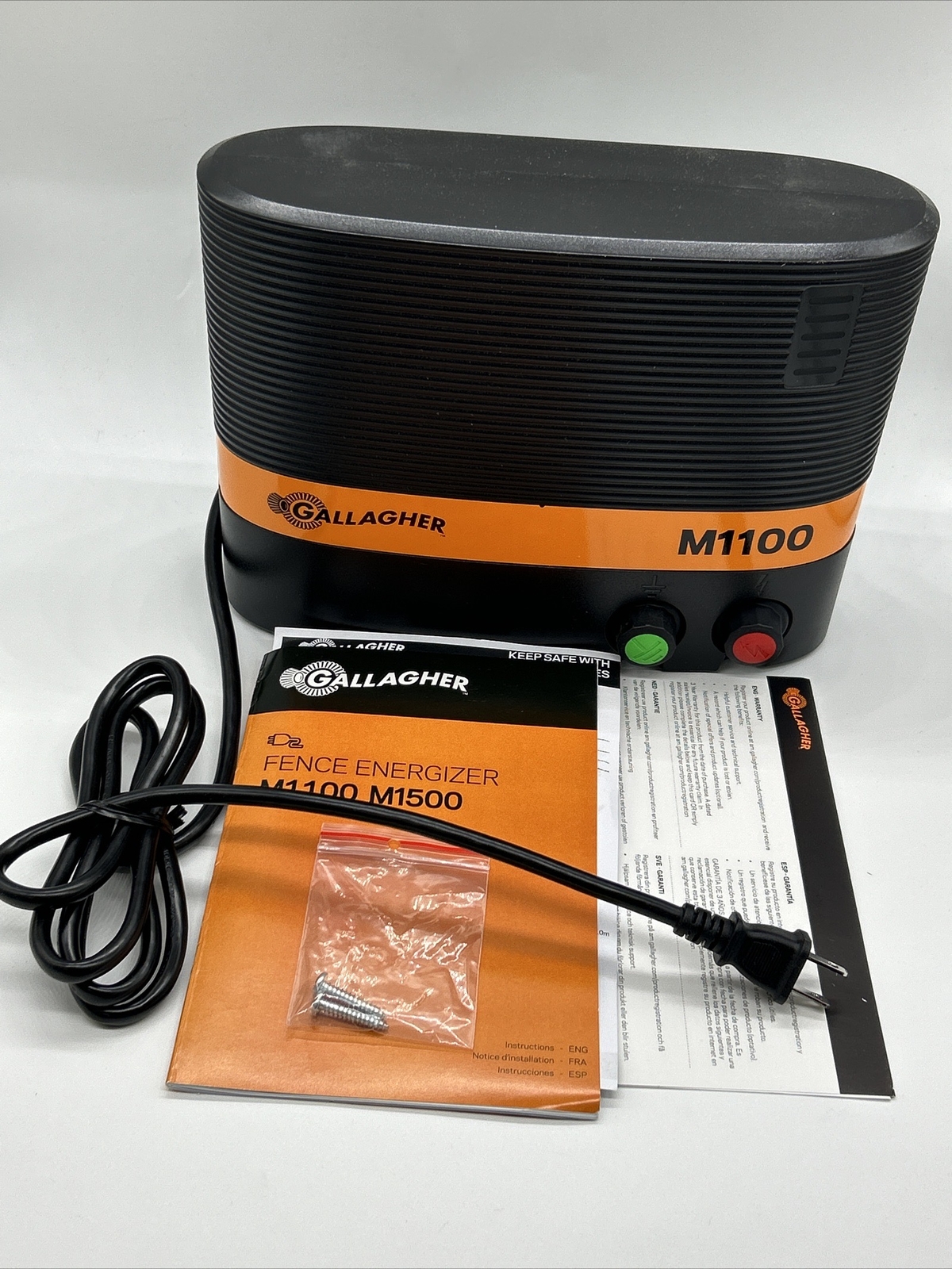 Gallagher M1100 Electric Fence Energizer G324504 644493324504 eBay