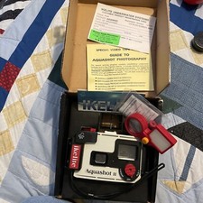Ikelite Aquashot II Disposable Camera Underwater Housing Case Vintage With Box