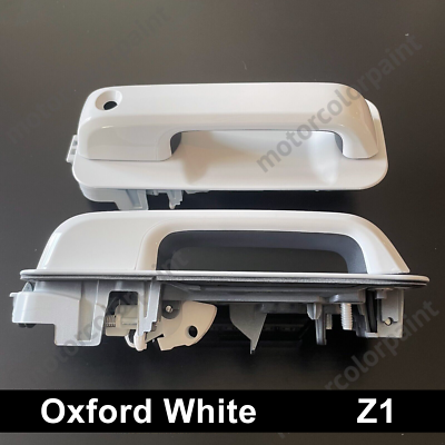 Oxford White Painted Door Handle Set For 2017-2020 Ford Super Duty F250 F350 – Front & Rear, 4 Pieces, Z1