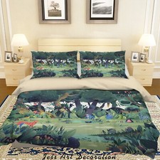 3D Jungle Animal Quilt Cover Set Duvet Cover Bedding Pillowcases
