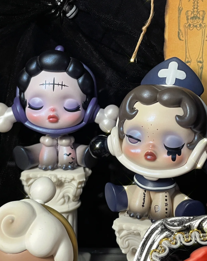 POP MART Skullpanda Ancient Castle Series Dark Style Confirmed