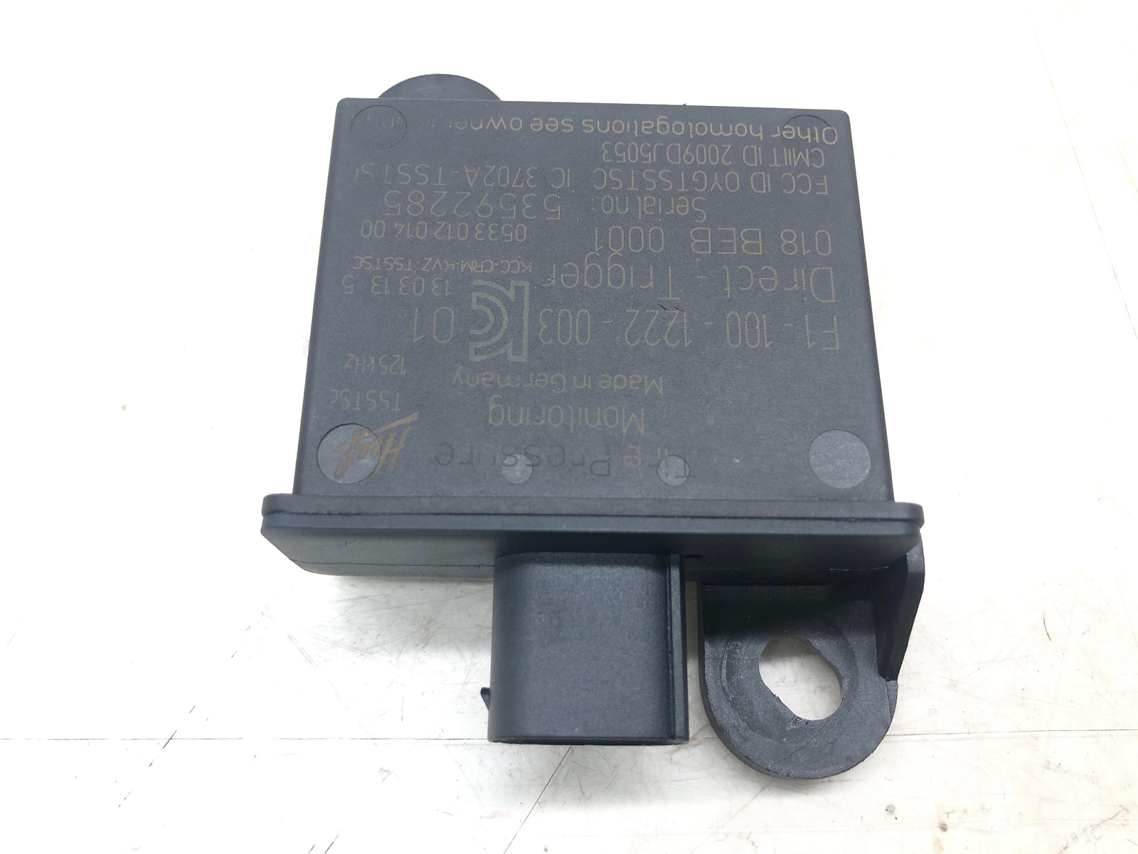 2014 ASTON MARTIN VANTAGE TPMS CONTROL MODULE 018BEB0001 F1-100-1222-0 G2U