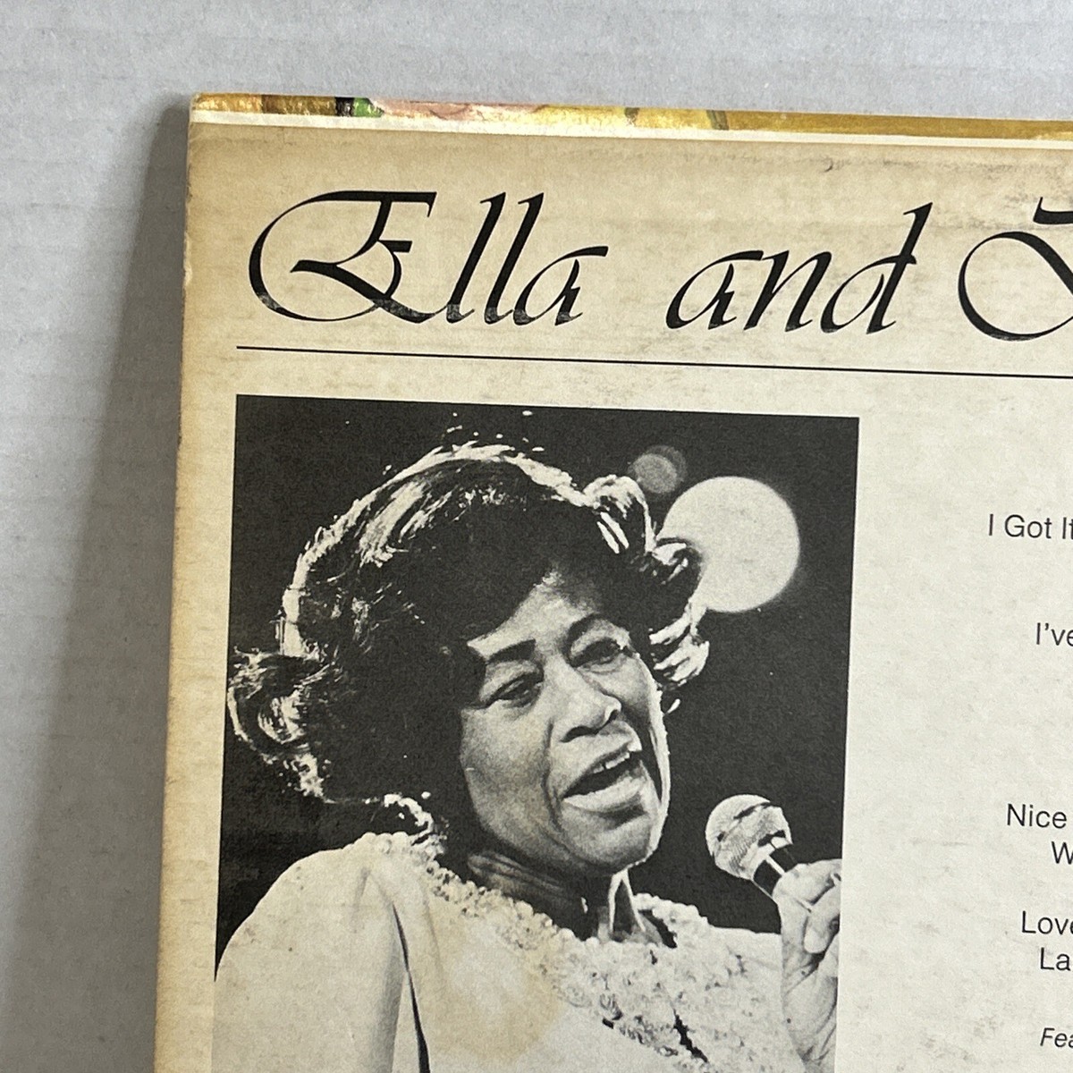 英盤‼︎ BILLIE HOLIDAY・ELLA FITZGERALD SP盤 英盤‼︎ BILLIE HOLIDAY・ELLA FITZGERALD SP盤 Ella Fitzgerald