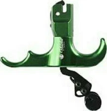 NEW JIM FLETCHER HANDHELD SWIFT THUMB 3 FINGER RELEASE GREEN FREE RETURNS 