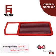 Filtro Aria Sportivo BMC Fiat Panda 1.3 Multijet 4x4 59 KW 80 CV 70 KW 95 CV