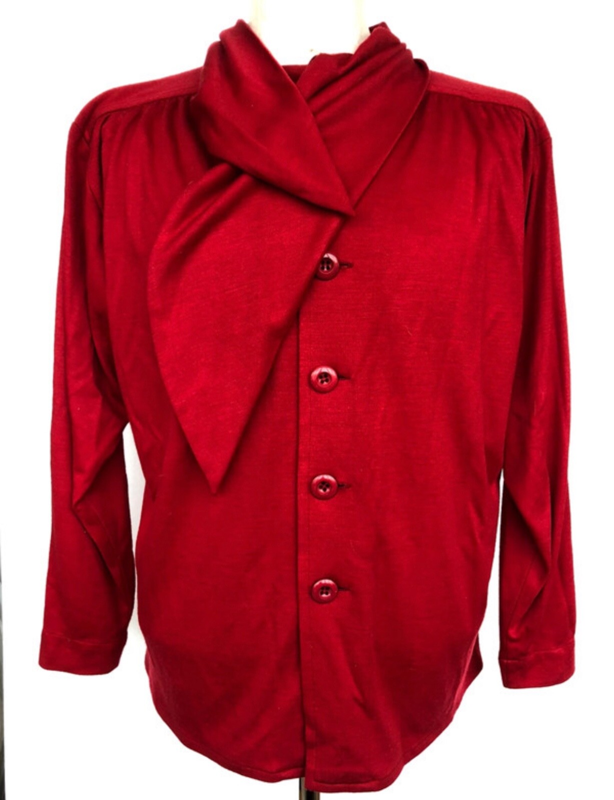 YVES SAINT LAURENT RIVE GAUCHE MAGLIA CAMICIA DONNA WOMEN’S SHIRT JERSEY VINTAGE