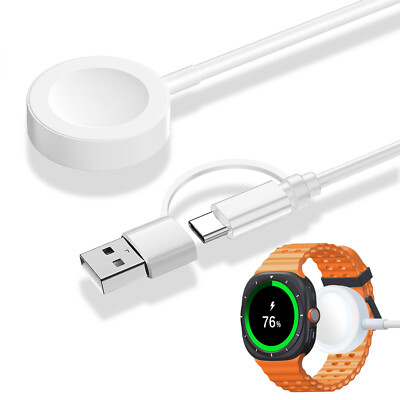 Magnetic Watch Wireless Charger Pad For Samsung Galaxy Watch Ultra  Pro UK