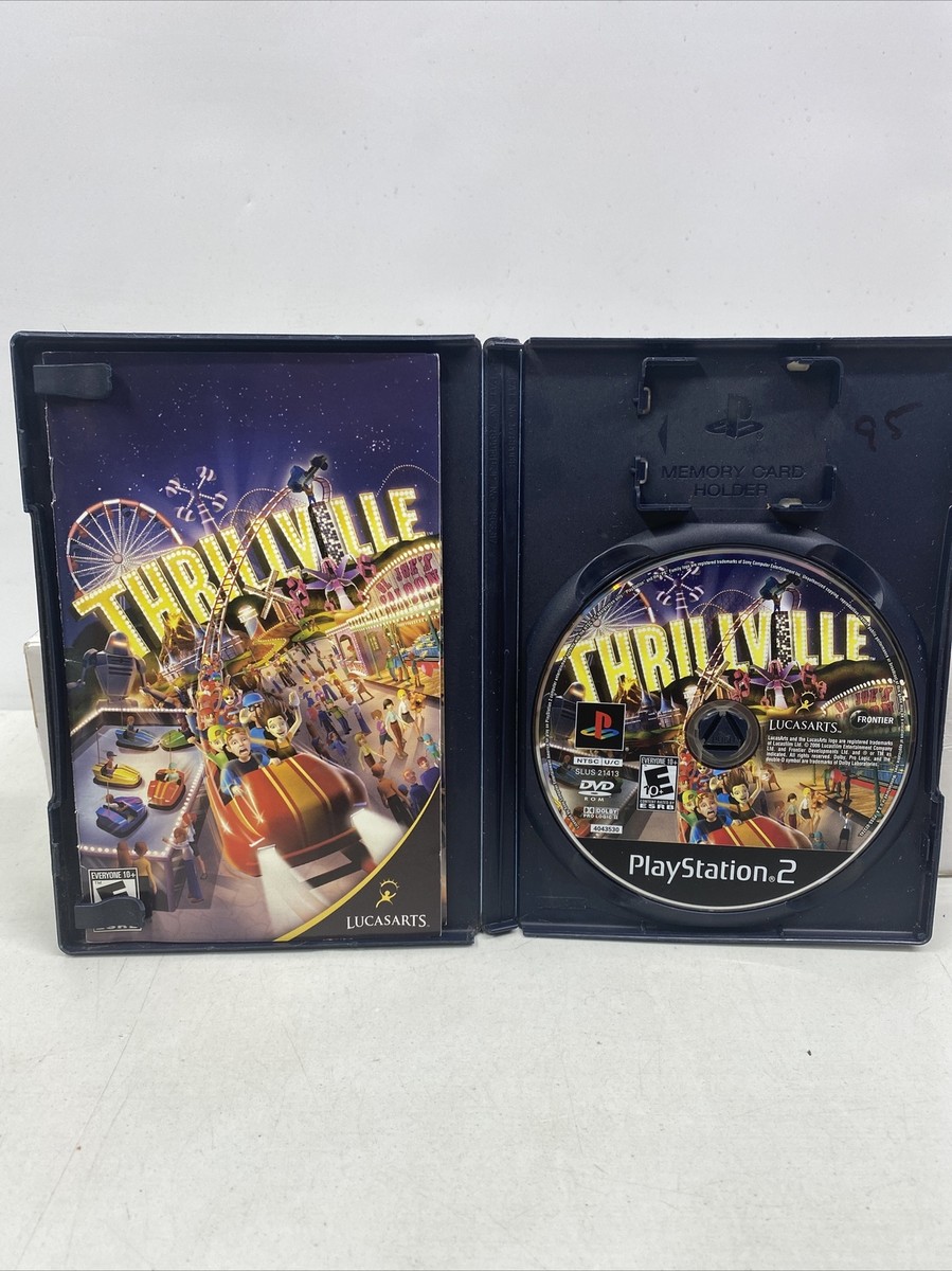 Playstation 2 Ps2 Games Namco Museum 50th Thrillville Spongebob
