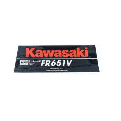 Adesivo Decalcomania Motore Kawasaki FR730V Originale – Ricambio 56080-0944