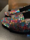 Women's Shoes Size 11.5 Colorful Open Toe Slingback 3" Heels Excellent Condition — photo 3