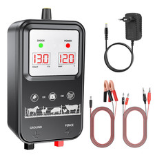 15KM Recinto Elettrico per Animali, 2J Elettrificatore per Recinzione Elettrica,