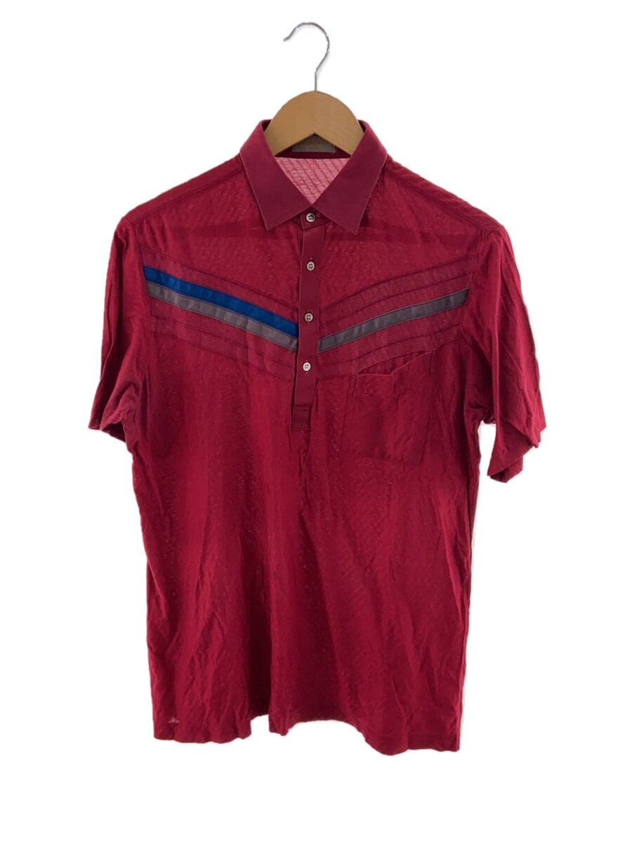 Polo YVES SAINT LAURENT manica corta bordeaux LL usata