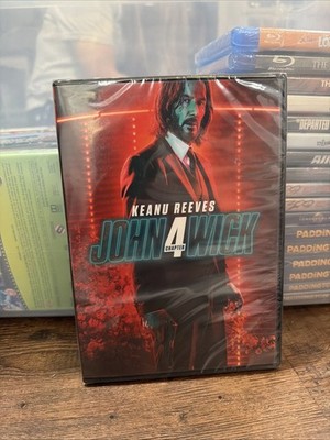 John Wick: Chapter 4 (DVD, 2023) Brand New Sealed