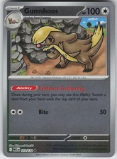 Gumshoos - 110/132 Reverse Holo Uncommon ME01: Mega Evolution NM