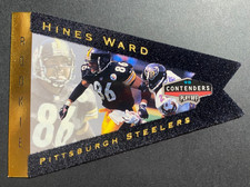 HINES WARD STEELERS, RB, 1998 CONTENDERS PLAYOFF, ROOKIE, #77, SP 74/98, NM RARE