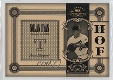 2005 Donruss Timeless Treasures Hall of Fame Gold 3/25 Nolan Ryan HOF 0j4n