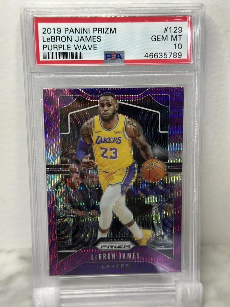 LeBron James Basketball Trading Cards 2019-20 Panini Prizm Set