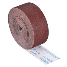 3" x 100Ft Sandpaper Roll, 80 Grit Aluminum Oxide Sand Paper for Floor