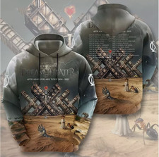 Dream Theater Band 40th Anniversary Tour 3D Hoodie