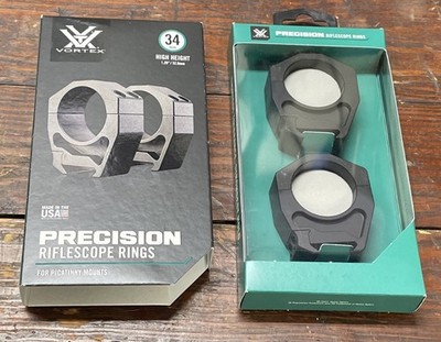 Vortex Optics Precision Matched Rings - 34 mm/1.26 in (PMR-34-126)