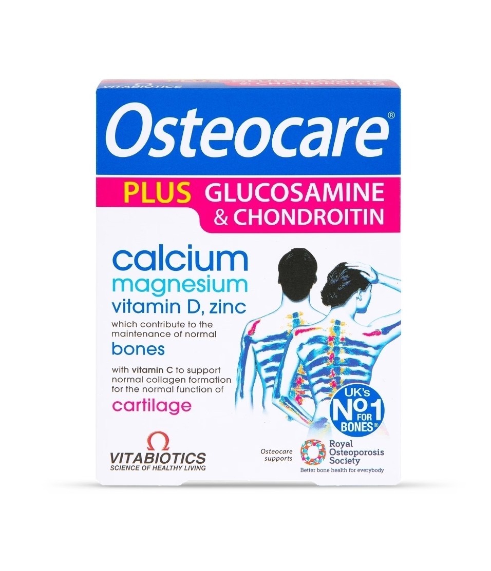 Vitabiotics Osteocare Glucosamine and Chondroitin - 60 Tablets