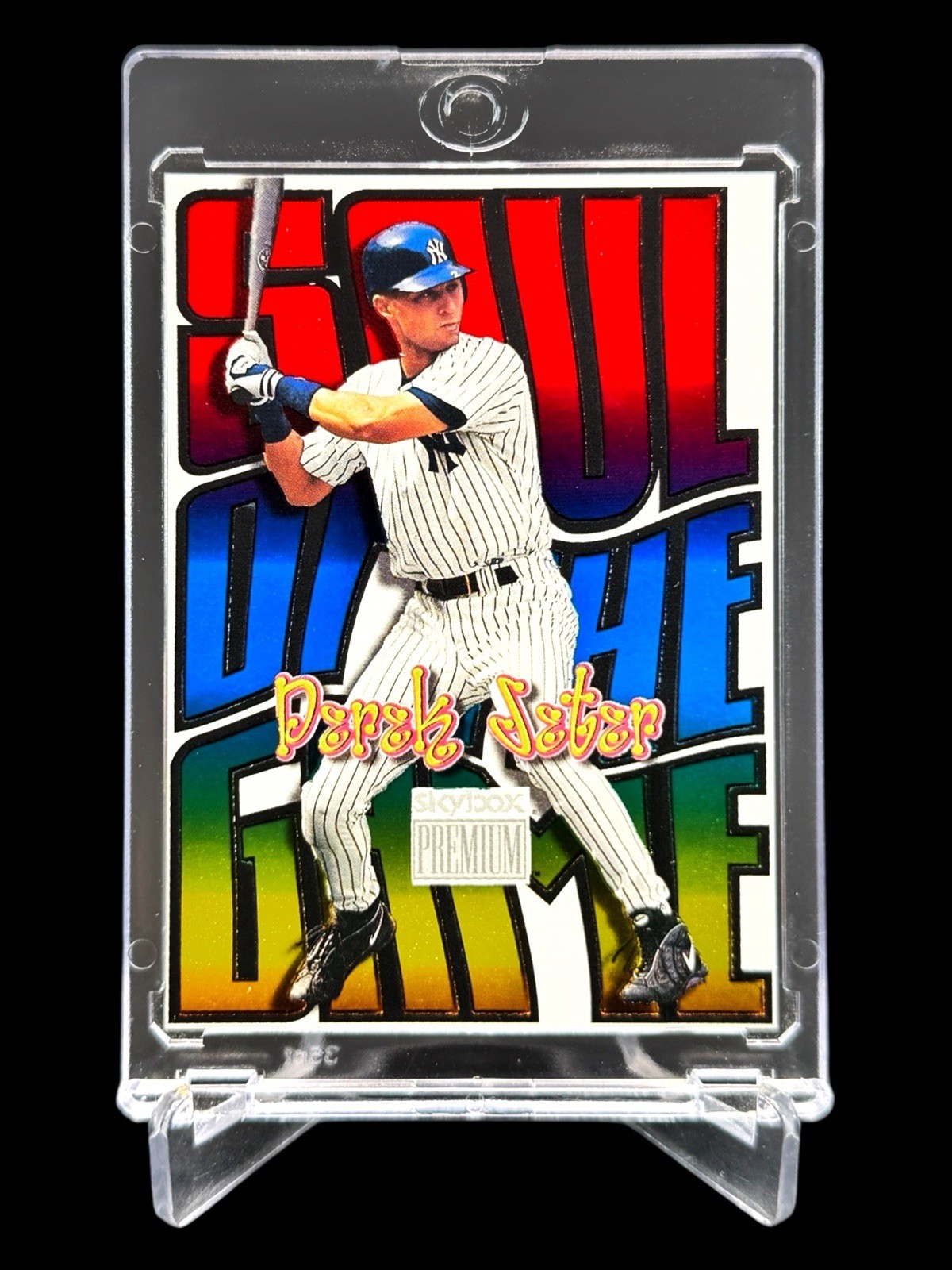 1999 Skybox Premium DEREK JETER “SOUL OF THE GAME” HOLO 4/15 SSP🔥HIGH GRADE🔥