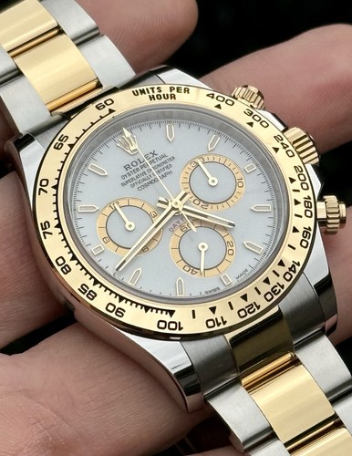 2026 Rolex Daytona 126503 White Dial 18K Yellow Gold Stainless Unworn Full Set