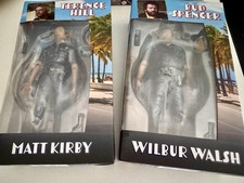 2x Bud Spencer & Terence Hill Figuren  2 Au&szlig;er Rand Und band Neu