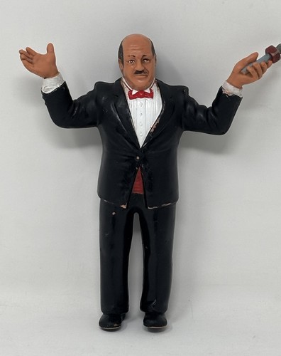 Vintage 1986 LJN Titan Sports WWF Mean Gene Okerlu...