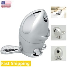 Kastor Beaver Pencil Sharpener - Chrome Plated Zamak - Office Essential