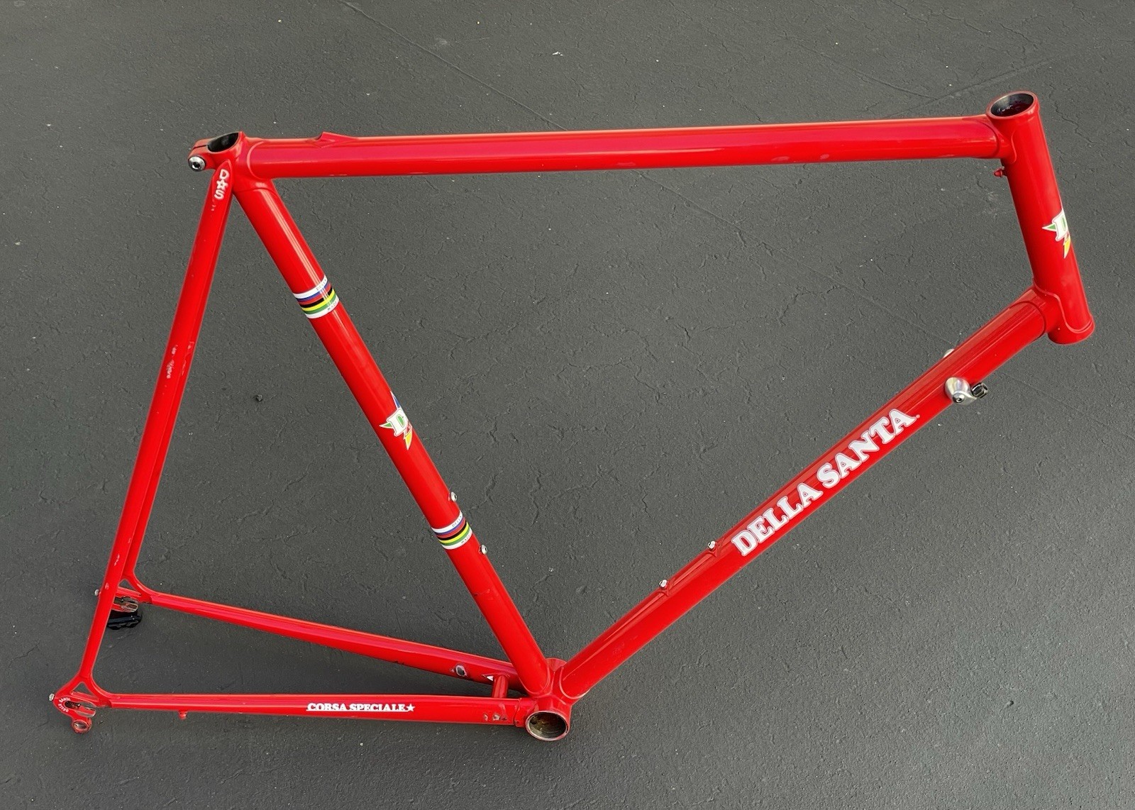 Della Santa Corsa Speciale Vintage Road Bike Frame USA Made By Roland DS