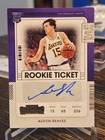 Austin Reaves RC - 2021-22 Panini Contenders Rookie Ticket Auto #162 - LA Lakers