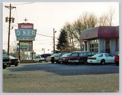 Carousel Diner Route 22 in North Plainfield NJ 1994 Postcard