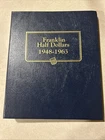 Franklin Half Dollars 1948-1963 Full Set Whitman Album